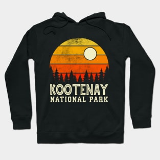 Kootenay national park retro vintage Hoodie